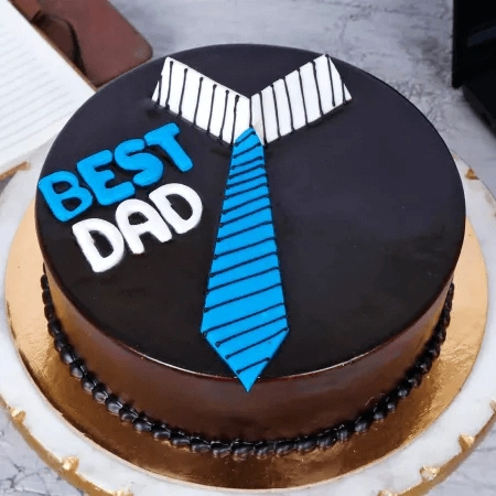 Best Dad Chocolate Cake Half Kg