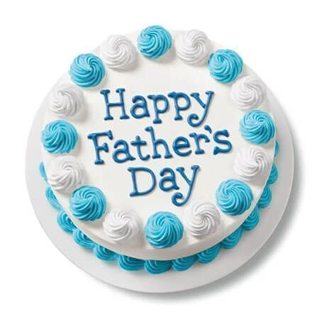 Happy Fathers Day Half Kg Vanilla Cake