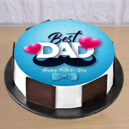 Lovely Fathers Day Cake Half Kg