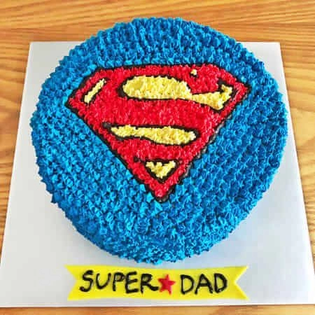 Super Dad Cream Cake Half Kg
